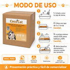 Caja de CocoCat Sustituto De Arena Para Gatos 8 Bolsas 1.5 Kg
