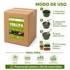 Caja Perlita Optimus Plant 8 Bolsas Para Macetas Y Semilleros