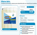 Cloro 20Litros