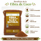 FIBRA DE COCO NATURAL 1.7 KG / COCONUT