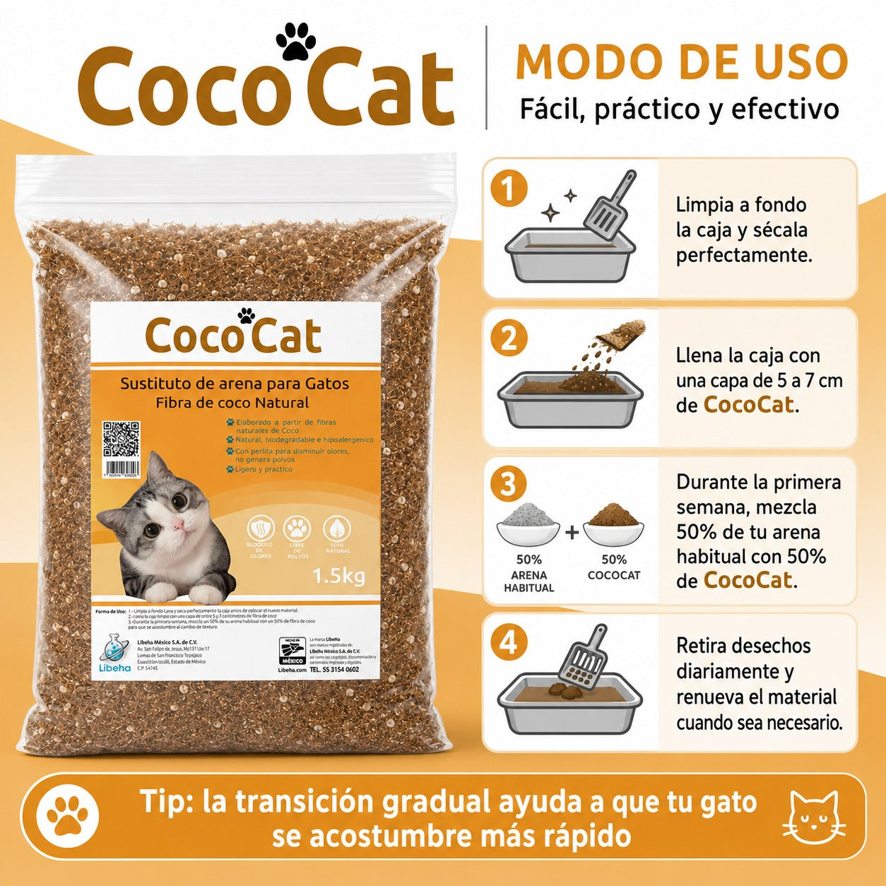 COCOCAT 1.5 KG