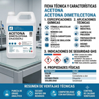 Acetona 4 L