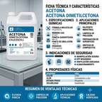 Acetona 4 L