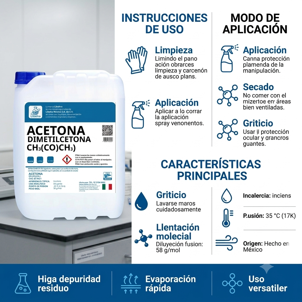Acetona De 20 L Acetona