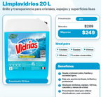 Limpia Vidrios 20Litros