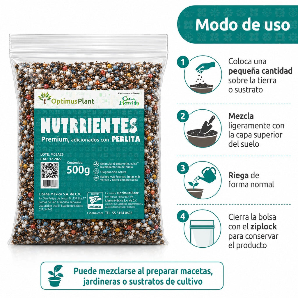 Nutrientes Optimus Plant 500g