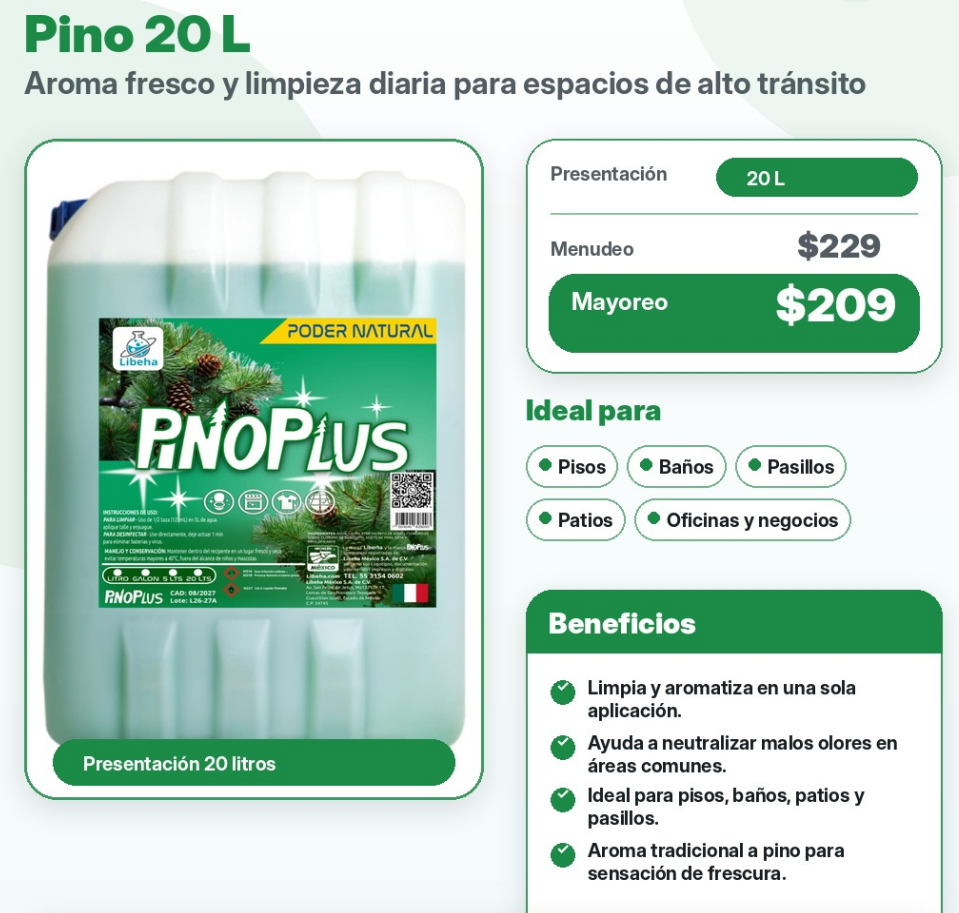 PinoPlus de 20Litros