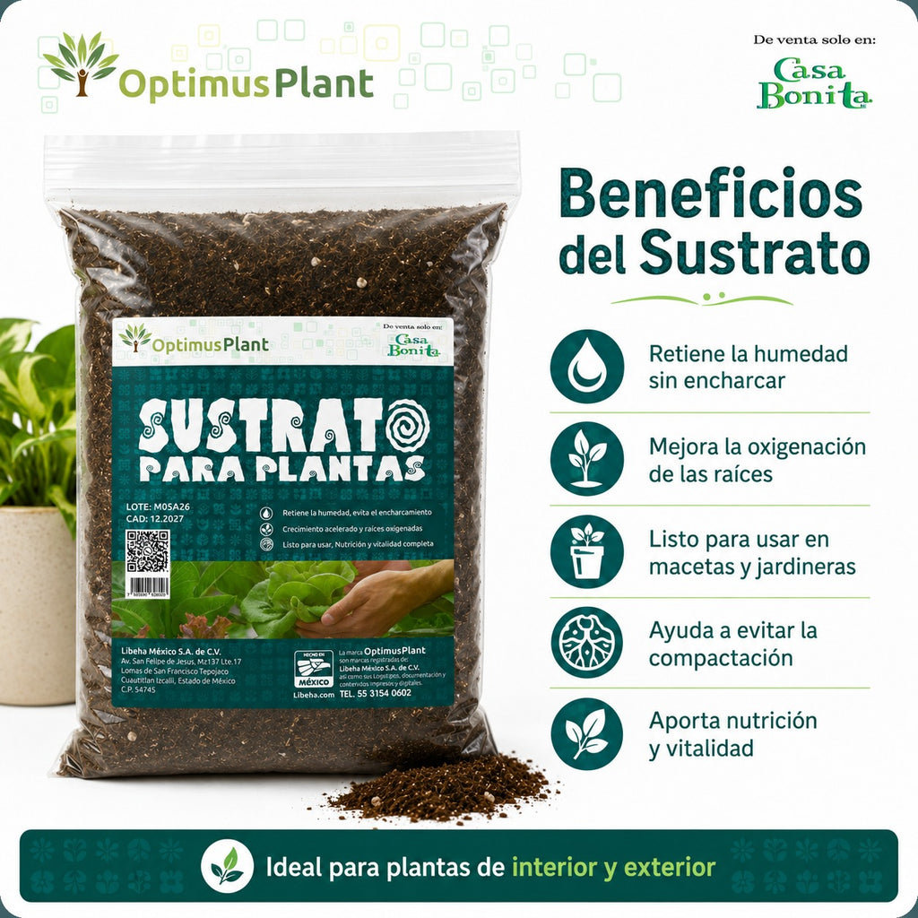SUSTRATO PARA PLANTAS 2.2 KG