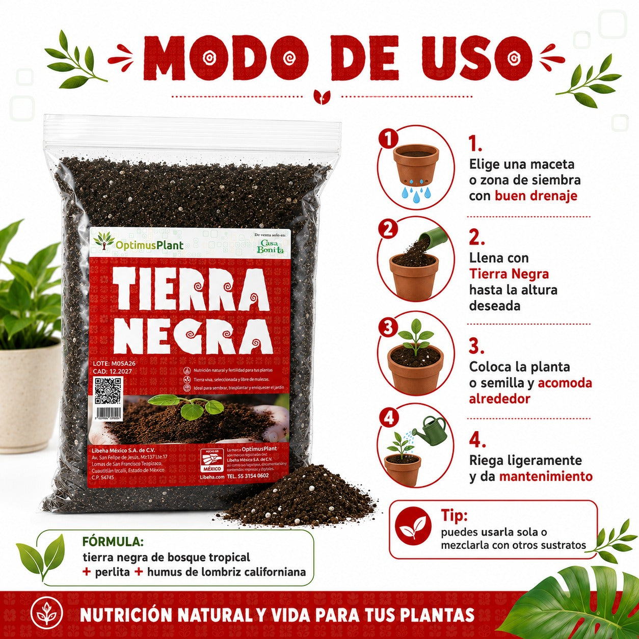 TIERRA NEGRA 3.2 KG