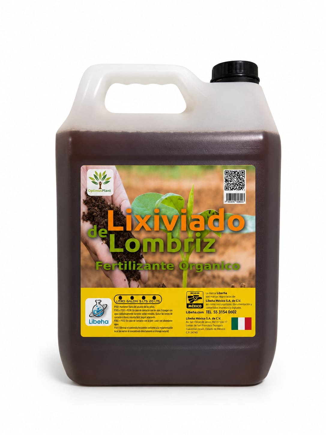 Fertilizante Lixiviado Lombriz 4L