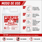 Alcohol Etílico 96% Liberha Bidón De 4 Litros
