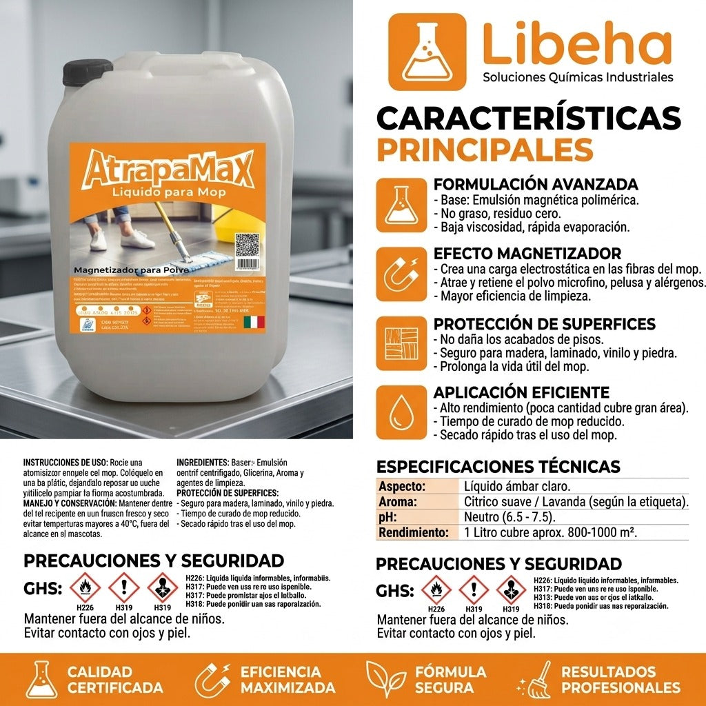 Liquido Para Mop Bidón De 20 Litros
