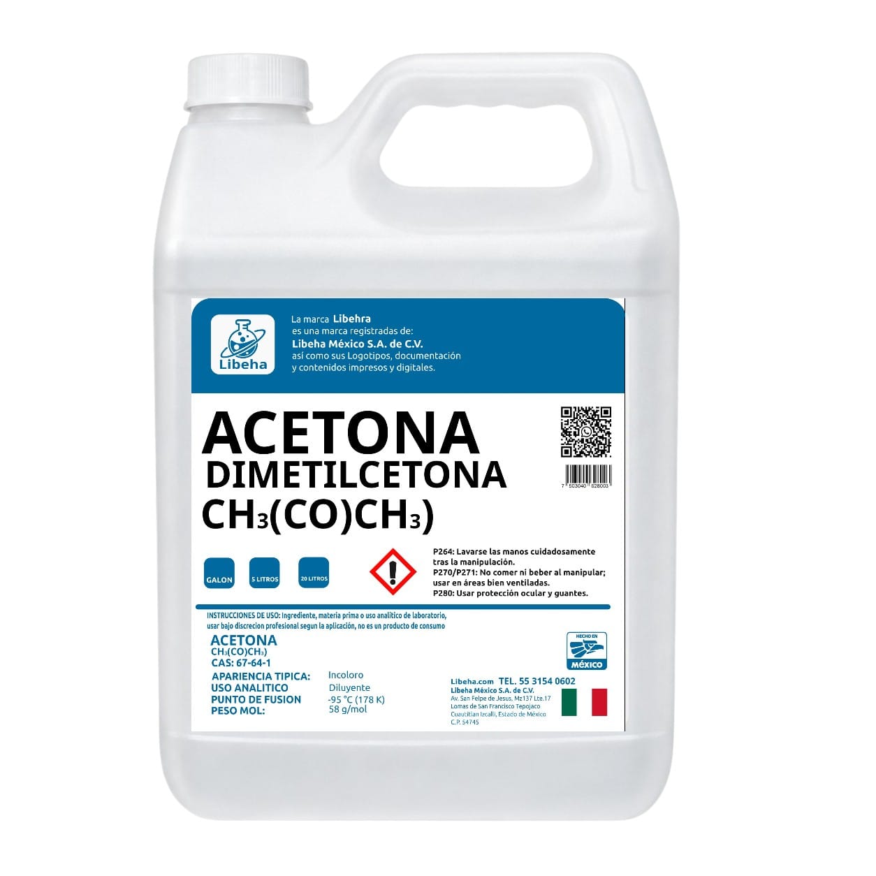 Acetona 4 L