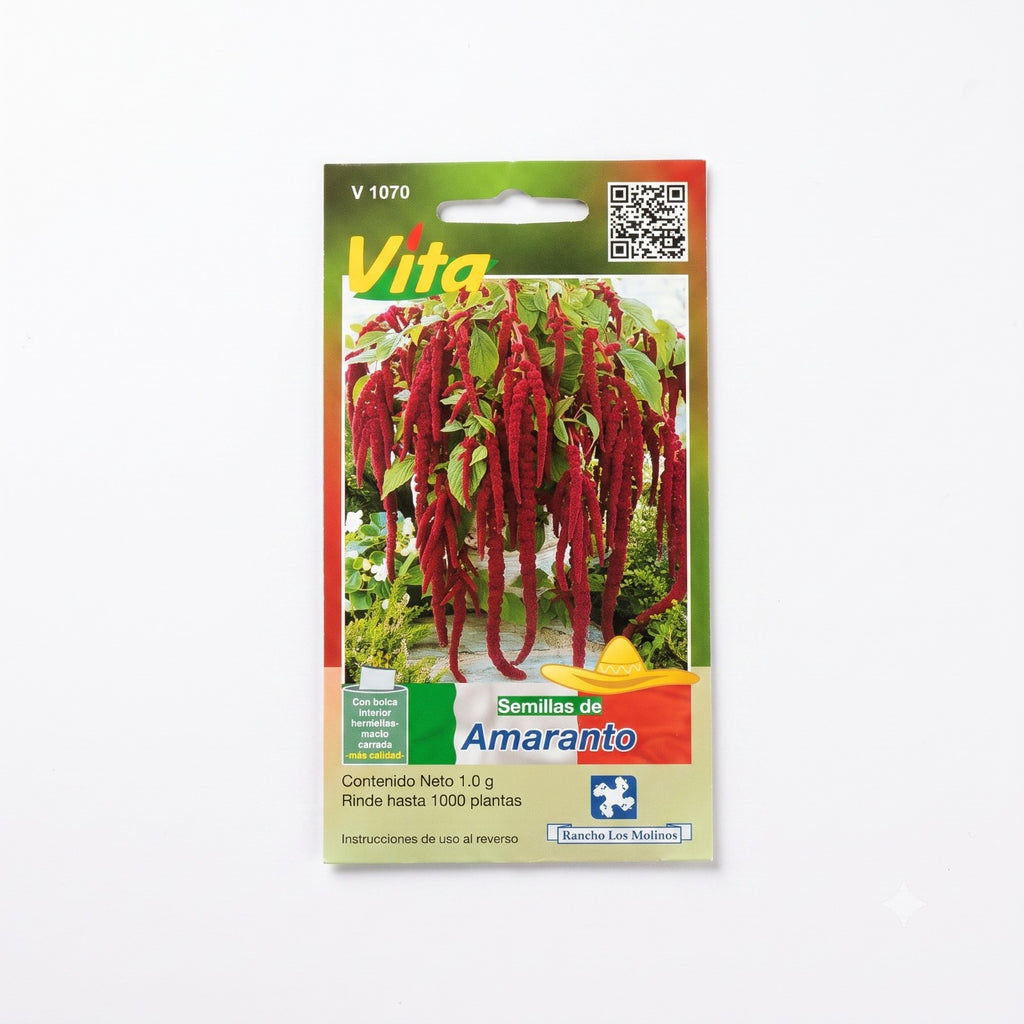 Hortaflor Semillas De Amaranto 1gr Rinde Para 1,000 Plantas