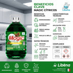 Jabon Lava Trastes 5l Magic