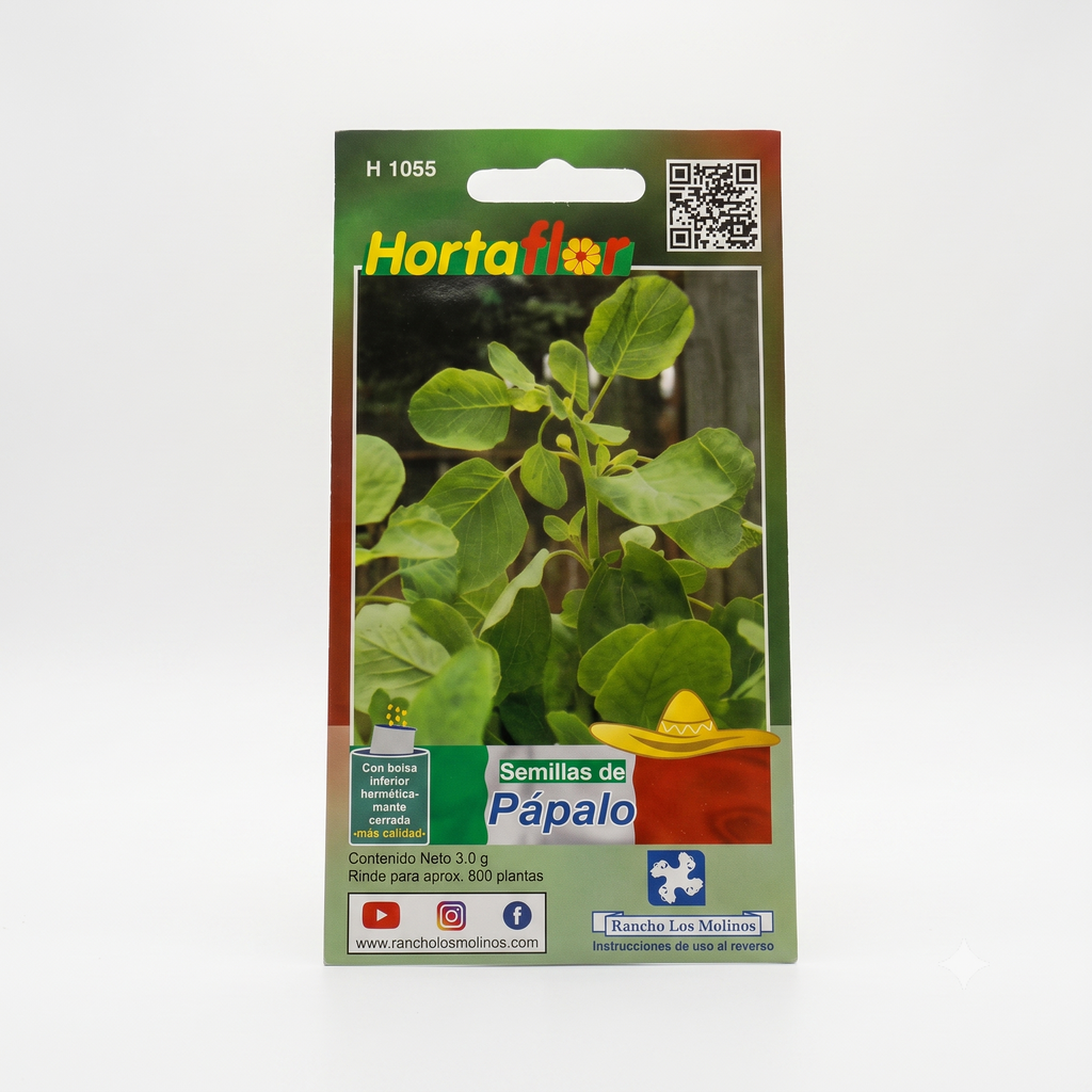 Hortaflor Semillas De Papalo 3gr Rinde Para 800