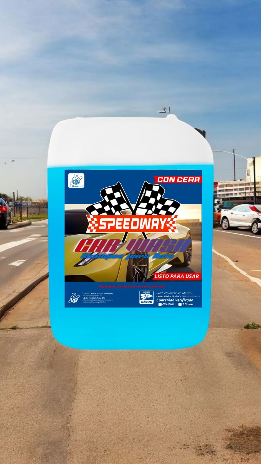 Shampoo Automotriz de 20Litros