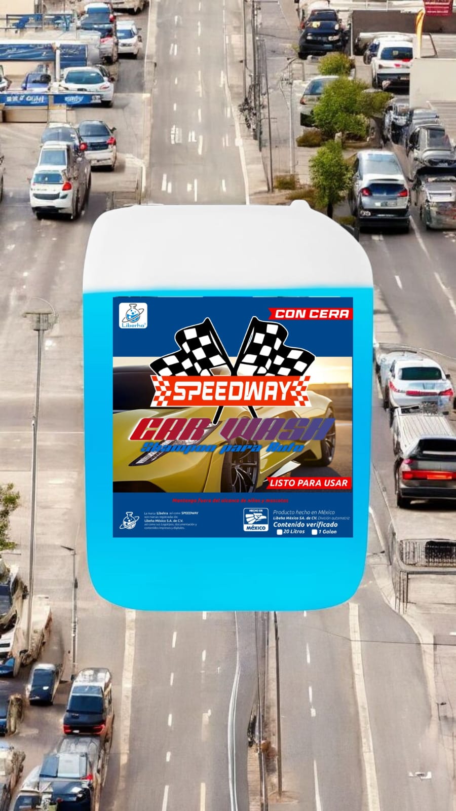 Shampoo Automotriz de 20Litros